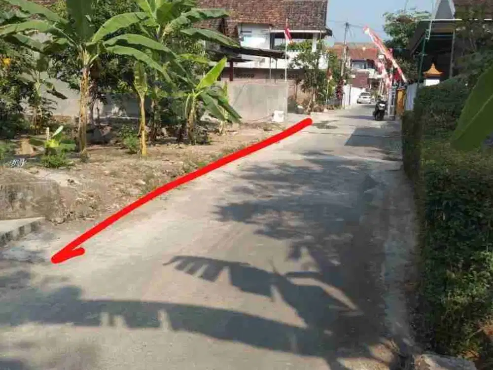 Tanah Dijual dekat Pasar Wates