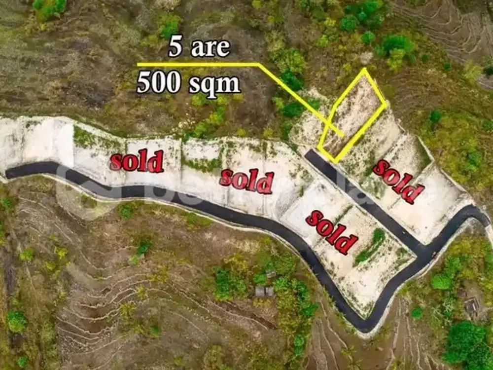 Affordable Freehold Ocean View Land in Nusa Penida – A Rare 500 Sqm Investment Opportunity Near the Iconic Atuh Beach
