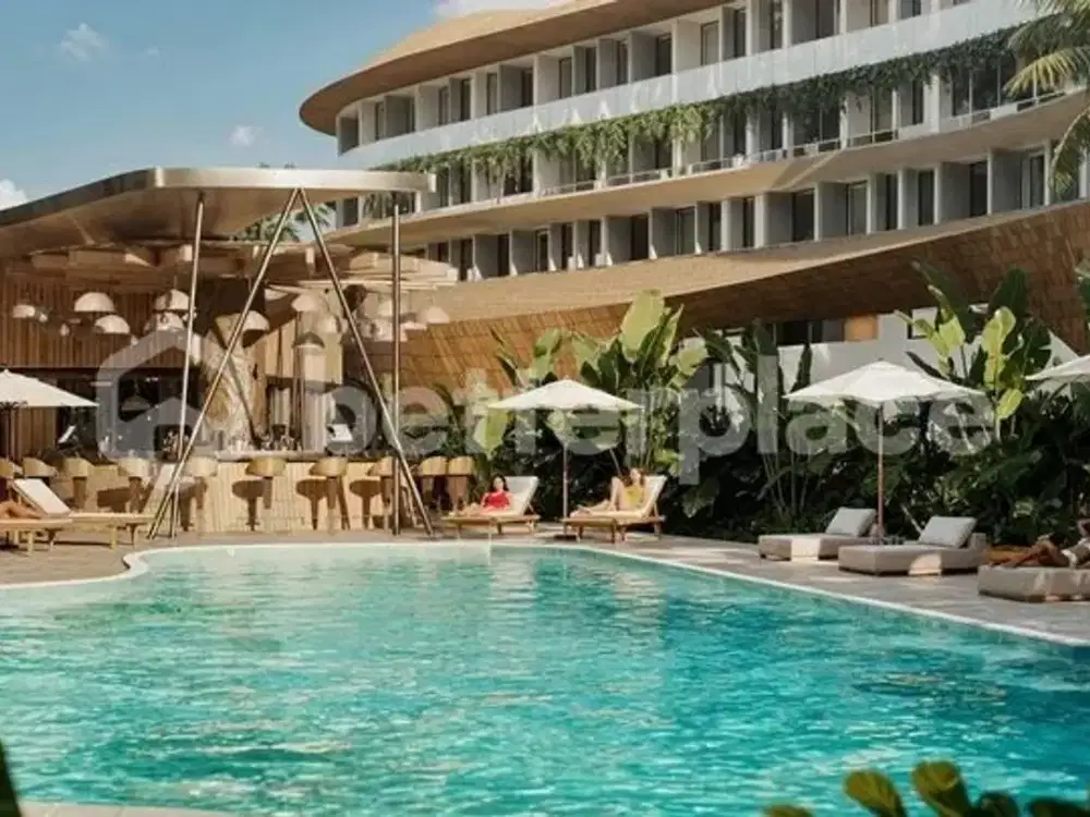 Exceptional Bali Leasehold 1-Bed Apartment Investment with Premium Lifestyle Amenities Just 600 Meters from the Beach