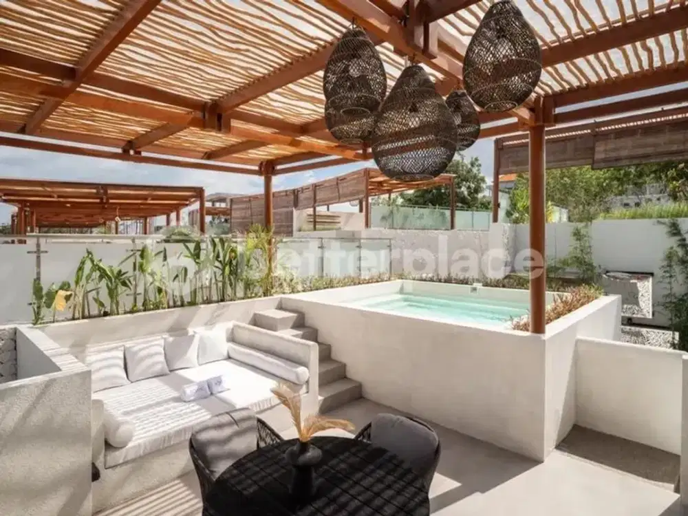 Premium Investment Villa in Bingin Offering Rooftop Plunge Pool, Designer Mediterranean Architecture, and a Rare Lease Until 2048 with Extension Optio