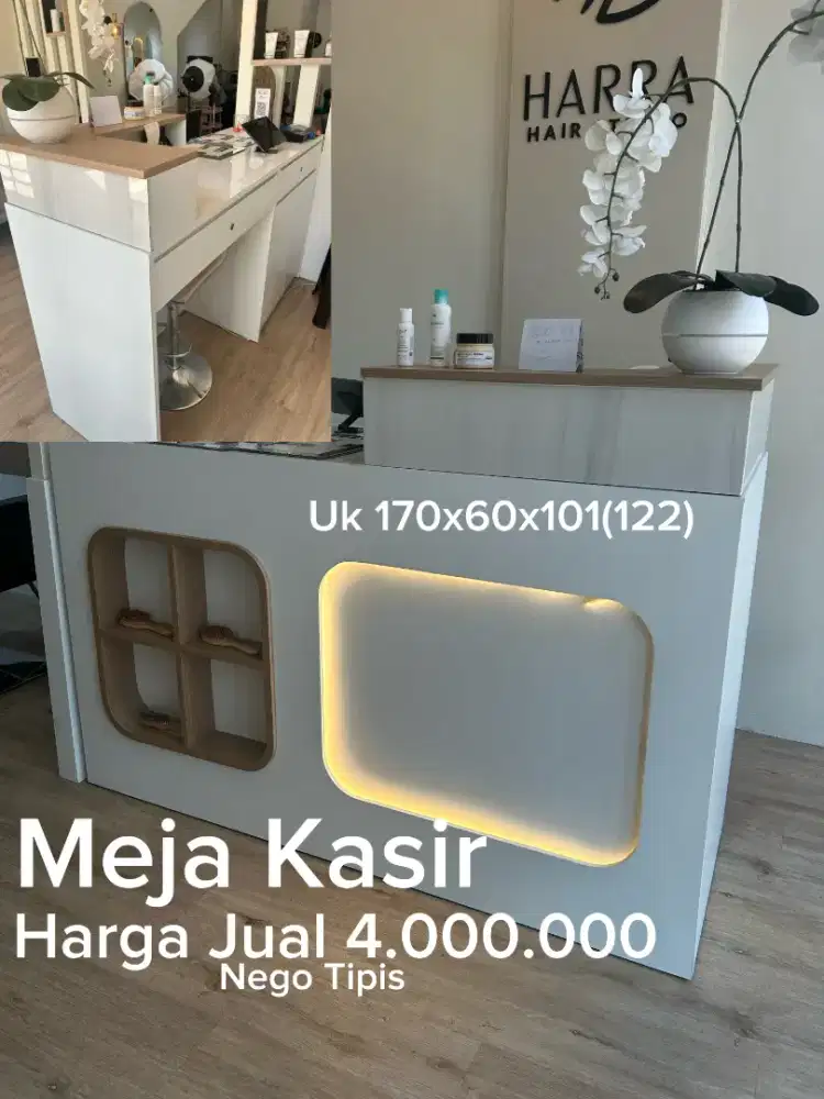 Meja Kasir keramik.