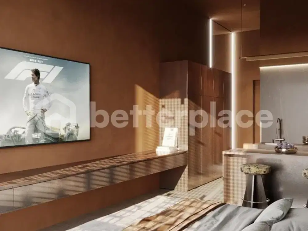 Contemporary Moroccan-Inspired 1-Bed Studio in Nuanu City Offering Modern Design and Exceptional Investment Potential