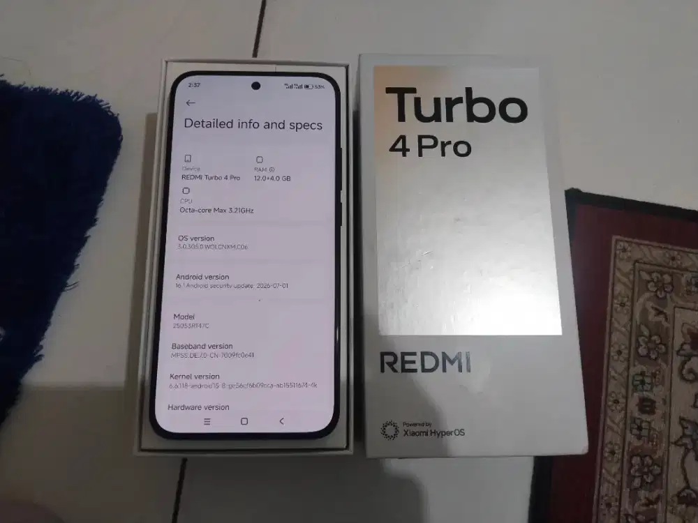 Redmi Turbo 4 Pro 5G 12/256