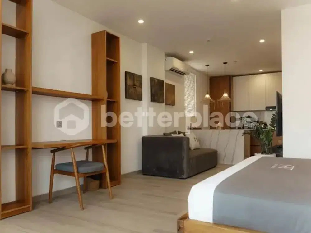 Prime Berawa Coastal Investment – Elegant One-Bedroom Ocean View Apartment Just Minutes from the Beach with Proven Rental Income