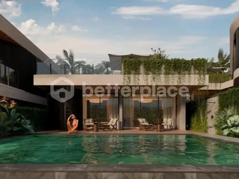 Refined Tropical Luxury with Rooftop Spa – Designer Nusa Dua 2-Bed Villa Offering Breathtaking Ocean and Mountain Vistas