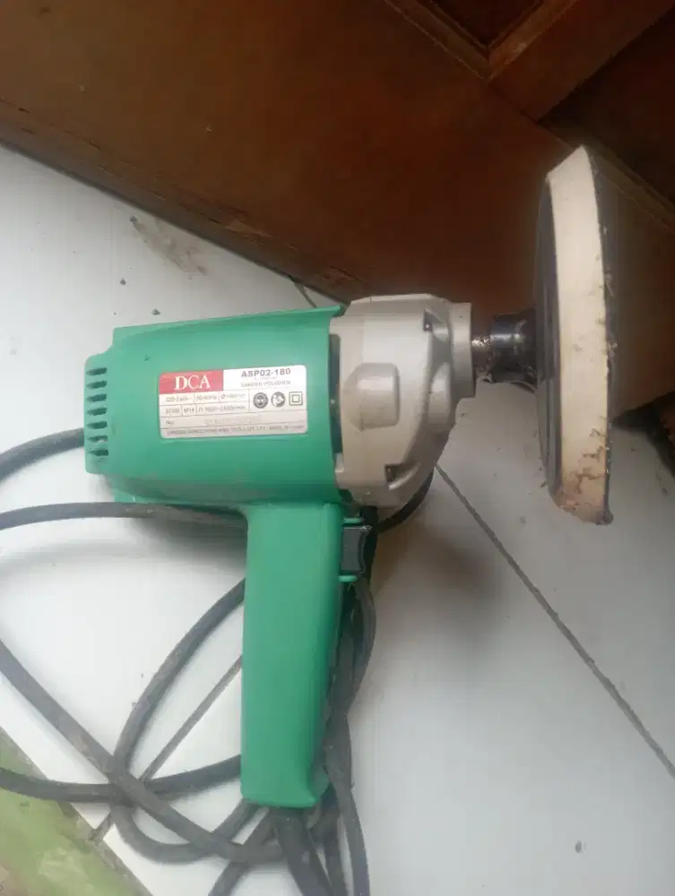 Jual mesin poles DCA bekas tanpa dus