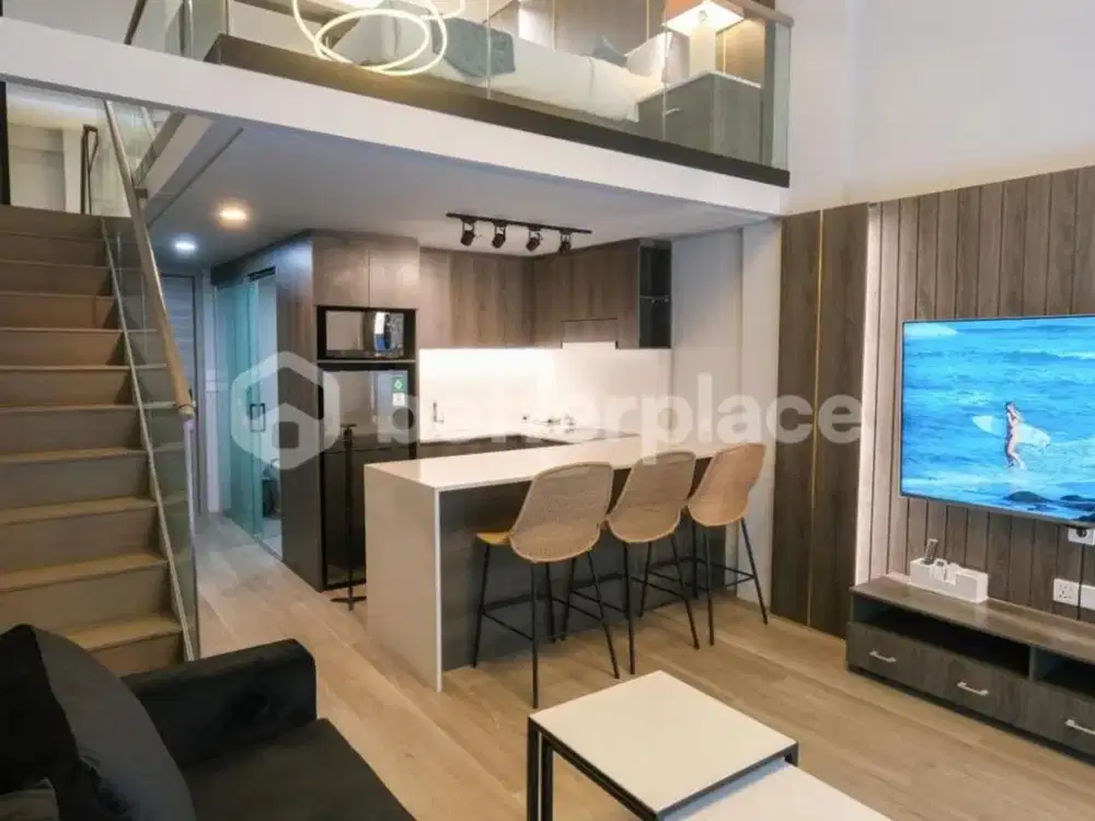 Refined Beachside Living in Canggu – Fully Furnished Designer 1-Bed Apartment with Exceptional Investment Potential