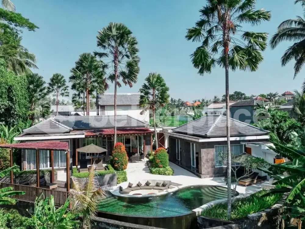 3 Bedroom Stunning and Luxury Villa in Ubud With Rice Field View