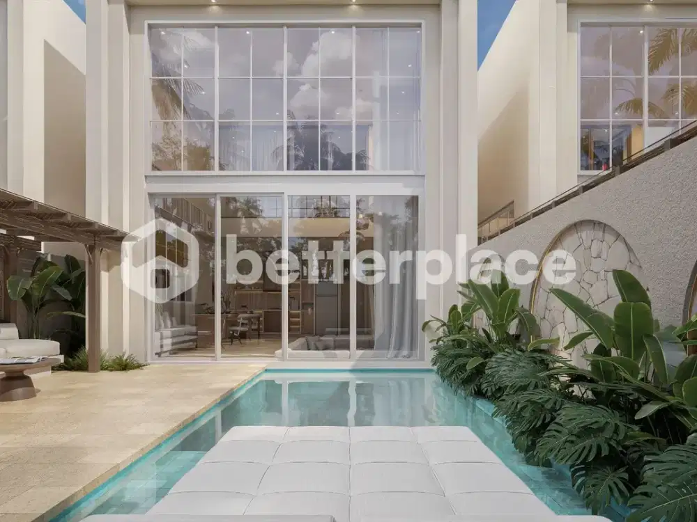 Modern Mediterranean Leasehold Villa in Ungasan – Stylish Two-Level Design with Private Pool