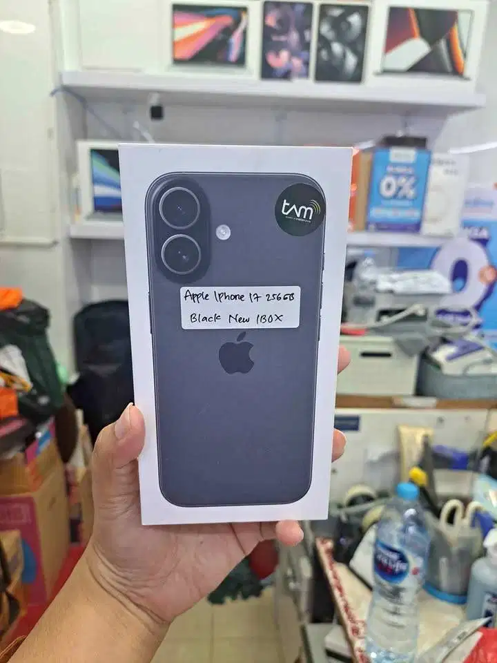 IPhone 17 256GB Black New Segel Box Garansi IBOX