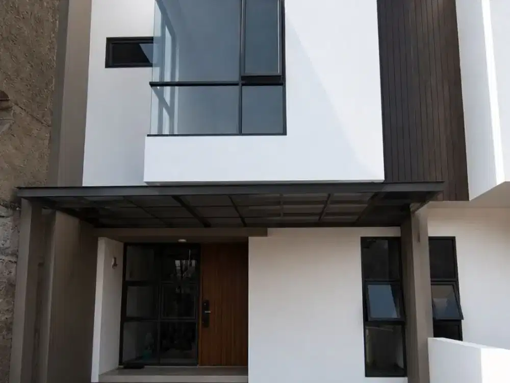 Jual Rumah BARU MODERN Desain LUAS dan MURAH di Kembar BKR Suryalaya Bandung kota