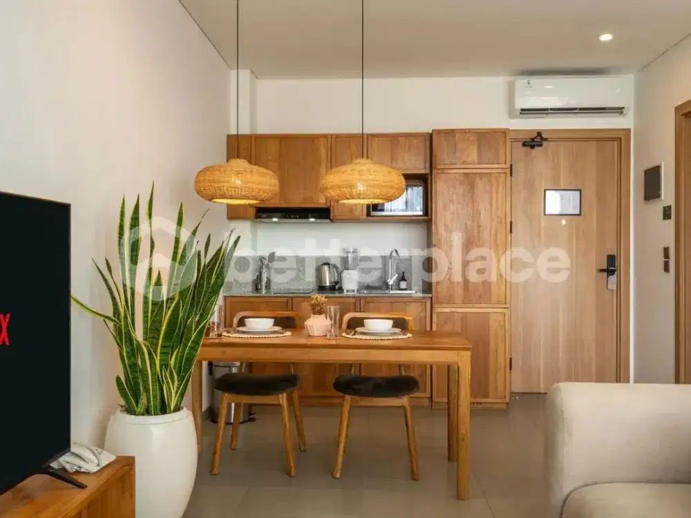Brand New Modern Design 1 Bedroom Apartment in Berawa