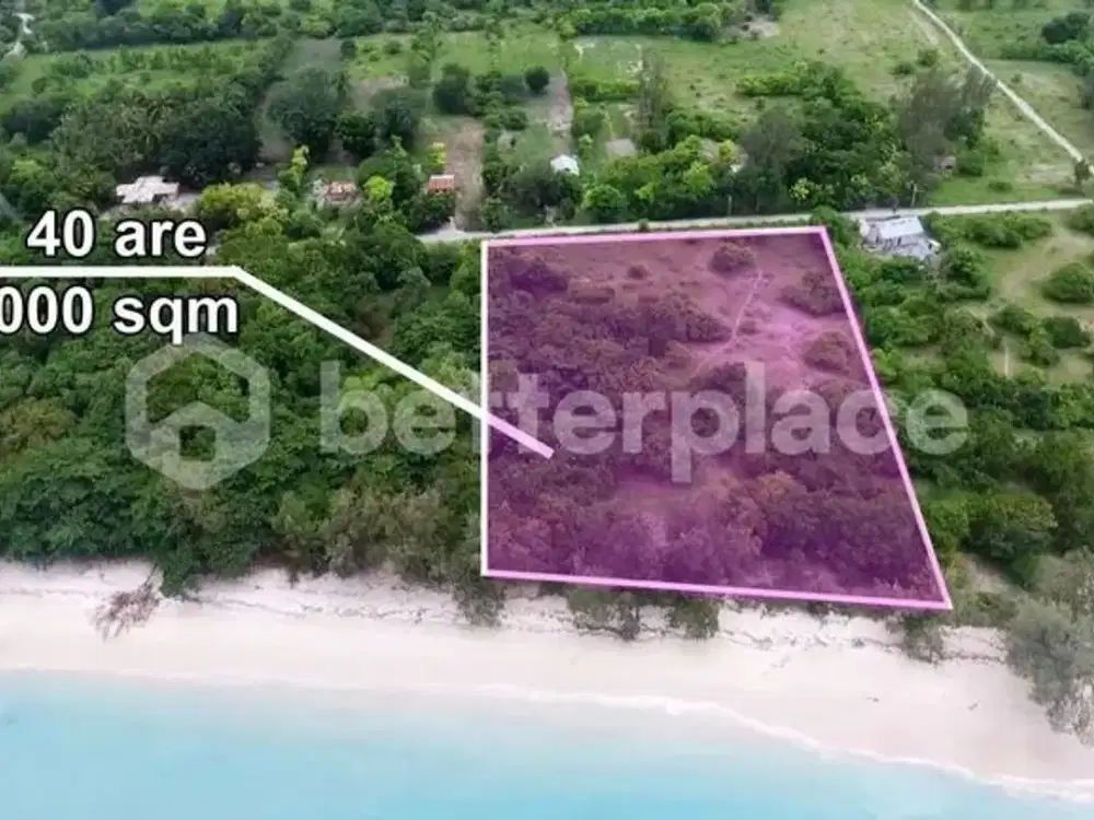Extraordinary Freehold Beachfront 40 are Land Opportunity in Sumba Ideal for Exclusive Private Estates Wellness Retreats or Luxury Hospitality Project