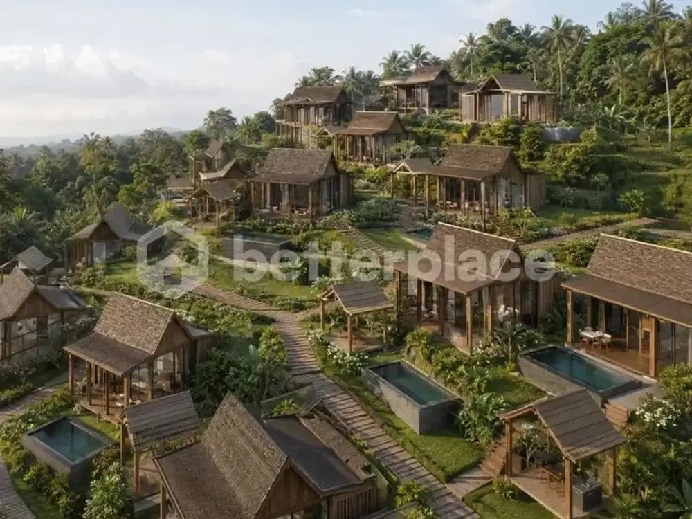 Charming Ubud-Style Villa in Tegalalang 2 Bedrooms with Spacious Tropical Living