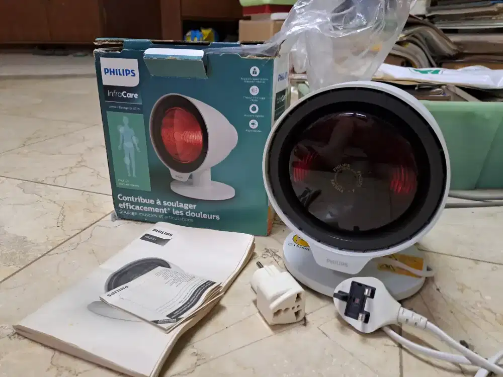 Philips InfraCare PR3110/00 150W Original Lengkap Box - Normal