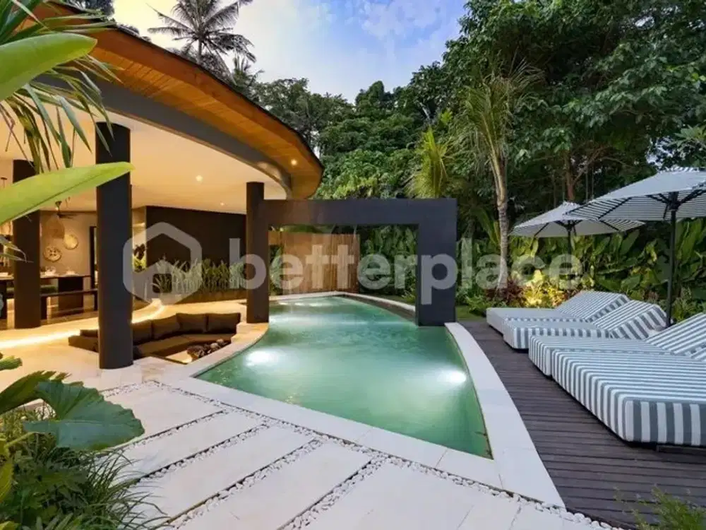 Contemporary Modern 3 Bedroom Villa in Singakerta Ubud, with Jungle Views