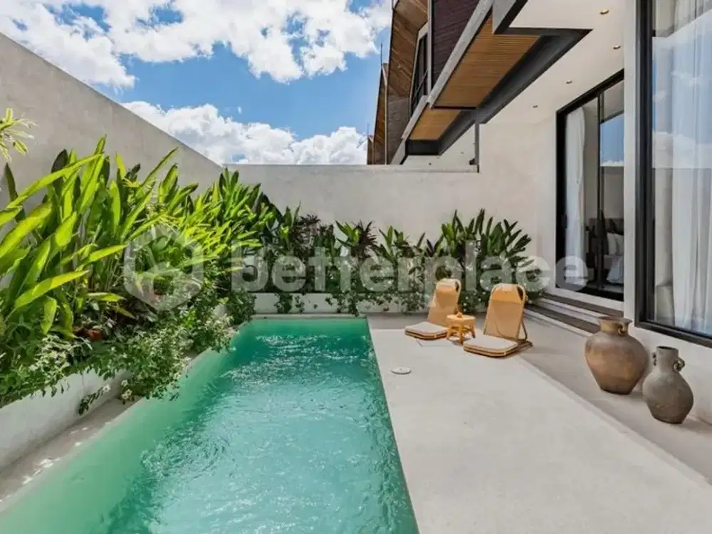 Prime Leasehold Investment Opportunity in Pererenan with Elegant 2-Bedroom Villa, Modern Architecture, Furnished Interiors & 3-Minute Beach Access