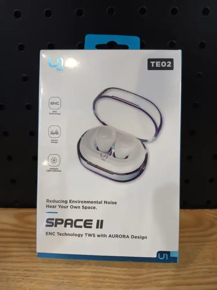 U1me. Space II TWS Earphone Bluetooth 5.4 ENC Earbuds In-Ear
