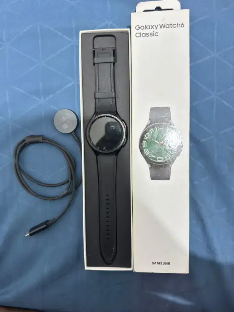 SAMSUNG WATCH 6 CLASSIC BLACK