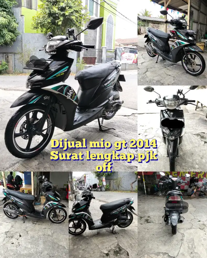 Dijual mio gt 2014