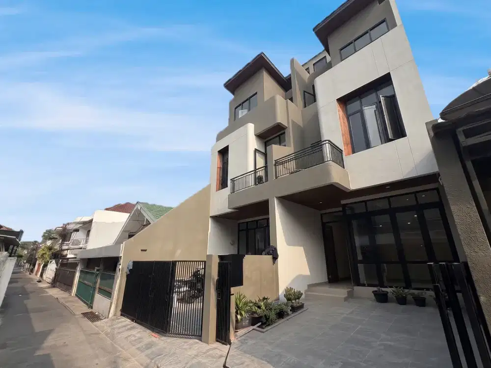 BUILT-IN 2026! RUMAH 3 LANTAI SIAP HUNI DI TEBET
