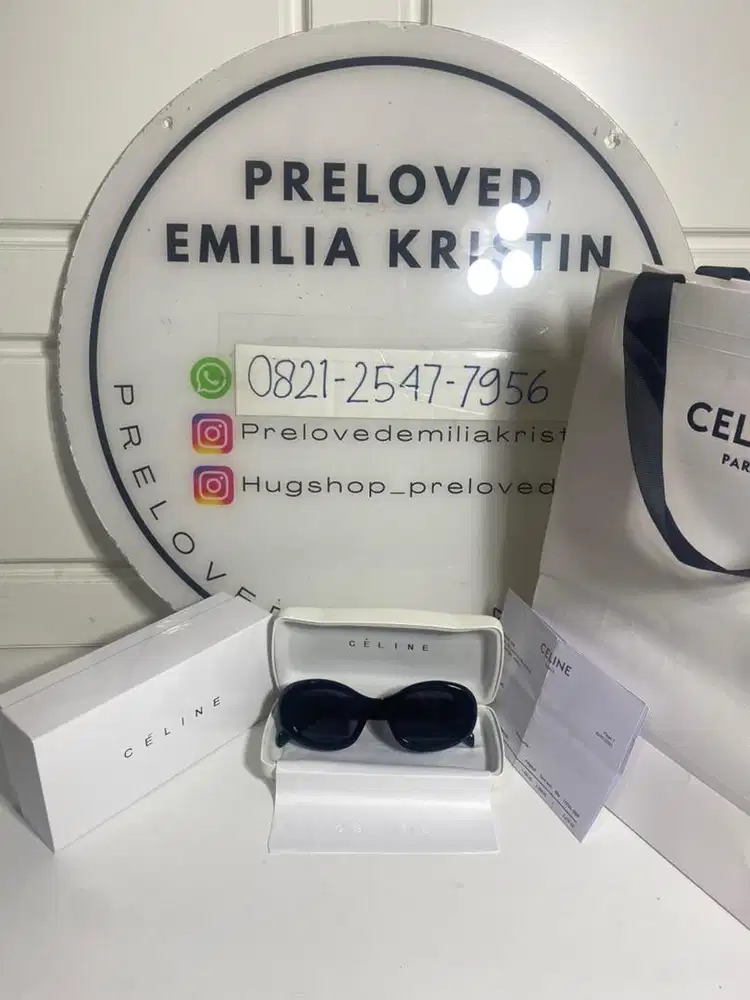 preloved TRIOMPHE 01 SUNGLASSES IN ACETATE authentic