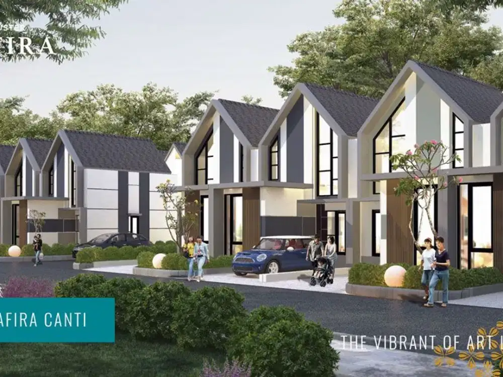 Hadirkan Kenyamanan Baru di Rumah Tipe Canti Aryana Karawaci