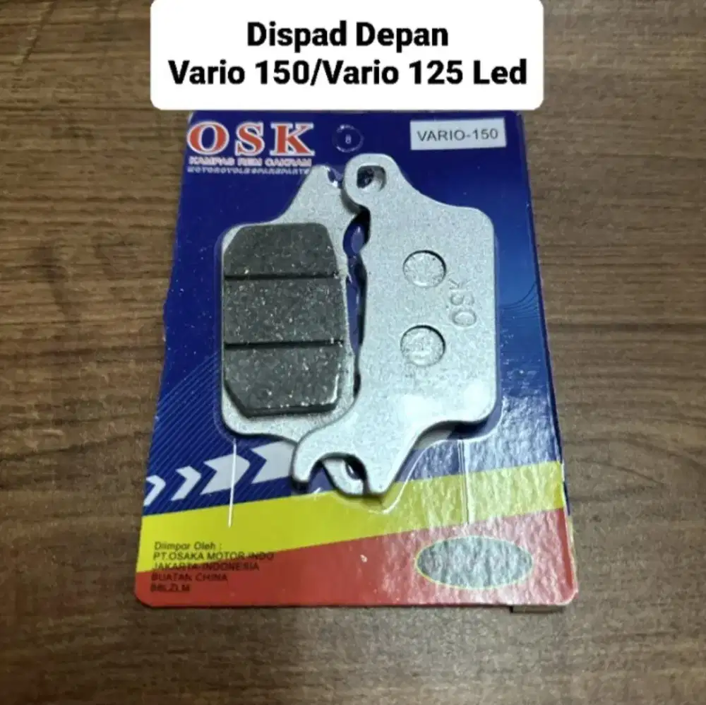 Kamoas rem cakram depan Vario 150 / 125 LED / Barang  Lainnya
