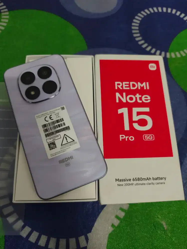 Redmi Note 15 Pro 8/256 5G Mulus Fullset Murah