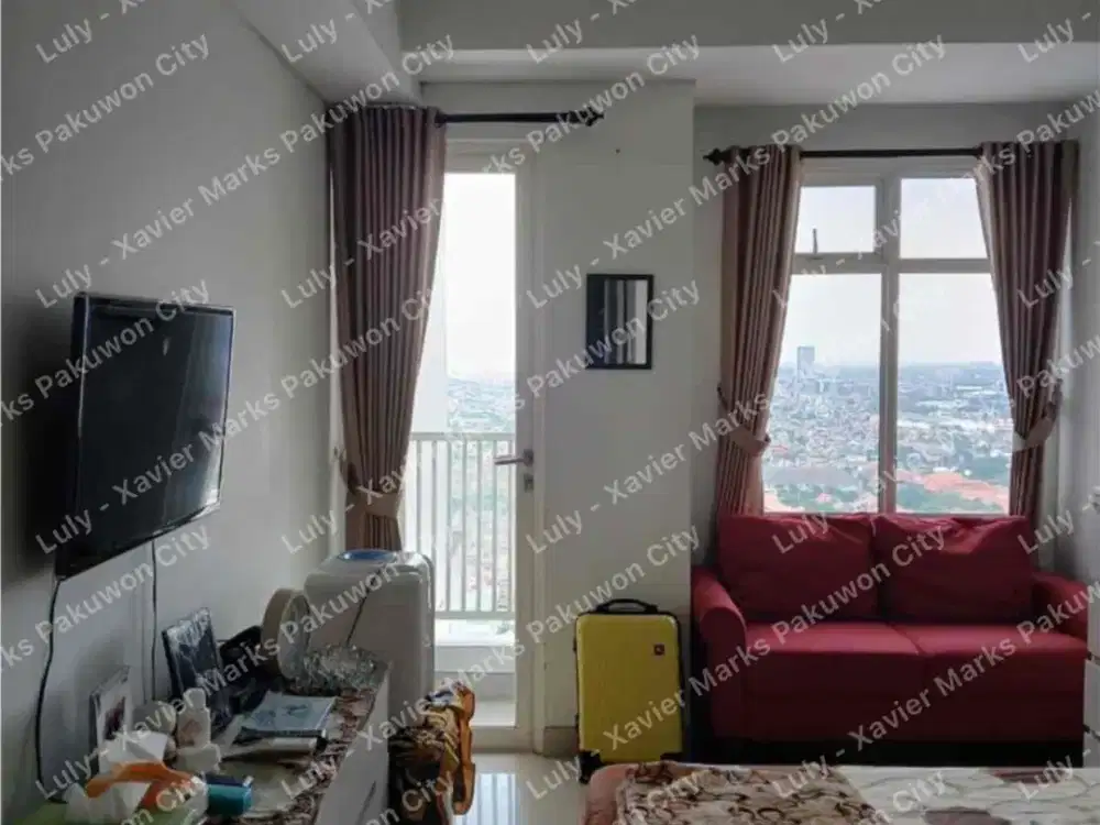 Disewakan Apartemen Klaska Residence Studio Tower Azure Full Furnished Lantai 30