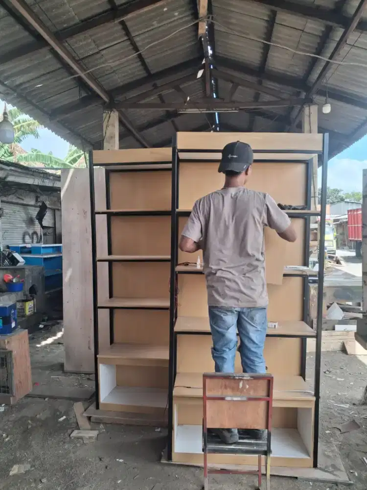 Rak pajangan,rak toko,rak custom