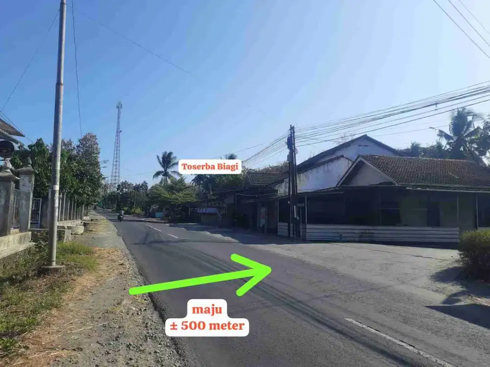 Tanah Murah selatan Tugu pensil Sentolo Kulon Progo