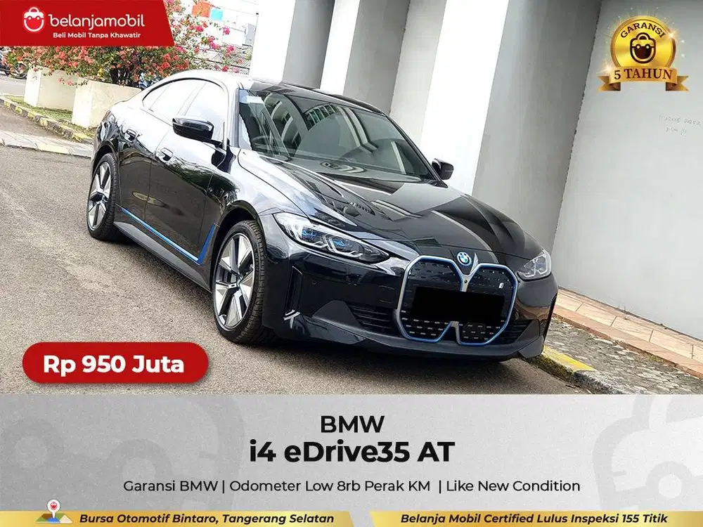 [ GARANSI 5TH KM 8RB ] BMW i4 i 4 eDrive35 eDrive 35 AT 2023/2024/2025