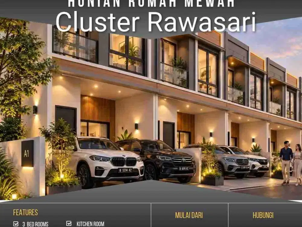 Rumah Baru Premium Bergaya exklusif di Cempaka putih 3 menit dari SDN 13 pagi Cempaka putih jakarta pusat