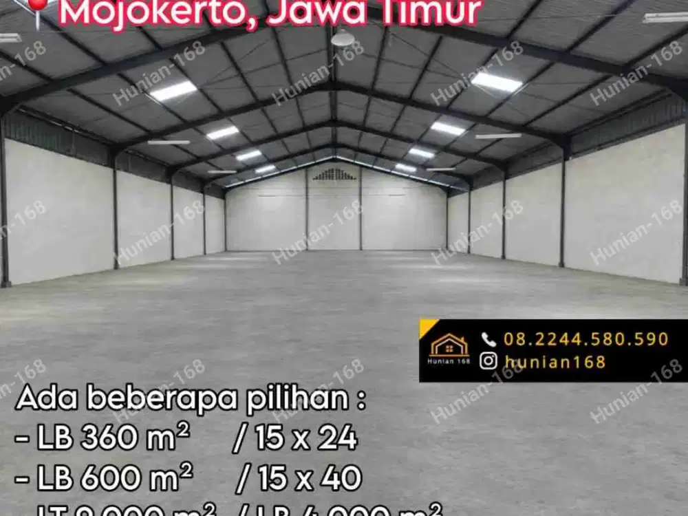 Jual Sewa Gudang Pergudangan Mojokerto Kota Jetis Trowulan Mojorejo Mlirip Kemlagi Tanah Industri Barat