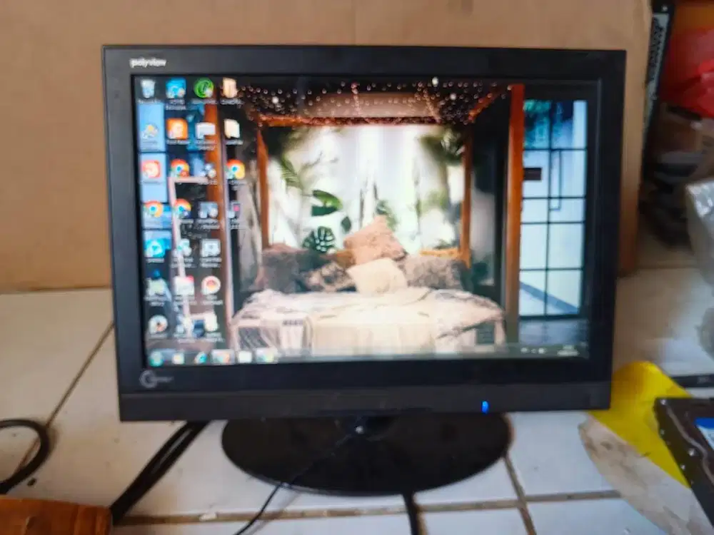 monitor 15 inc normal gambar bagus