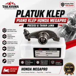 Klep (Valve) Honda Mega Pro Merk Takayama