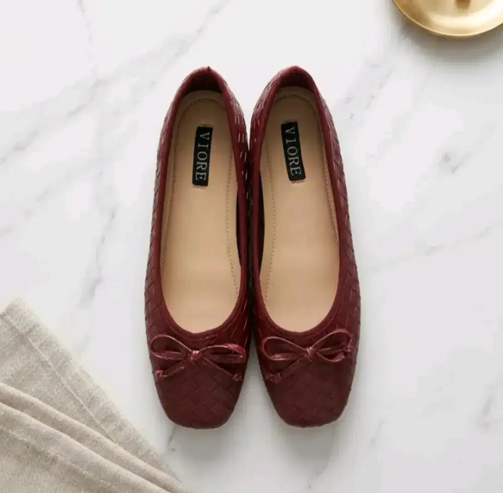 Platshoes wanitaa redd wine elegant