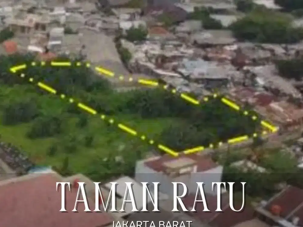 DIJUAL MURAH TANAH SIAP BANGUN DI TAMAN RATU JAKARTA BARAT