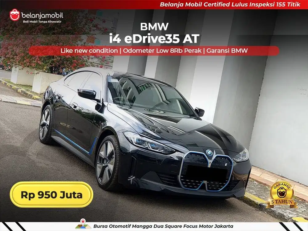 [ GARANSI 5TH KM 8RB ] BMW i4 i 4 eDrive35 eDrive 35 AT 2023/2024/2025