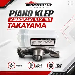 Klep (Valve) Kawasaki KLX 150 Merk Takayama Platuk