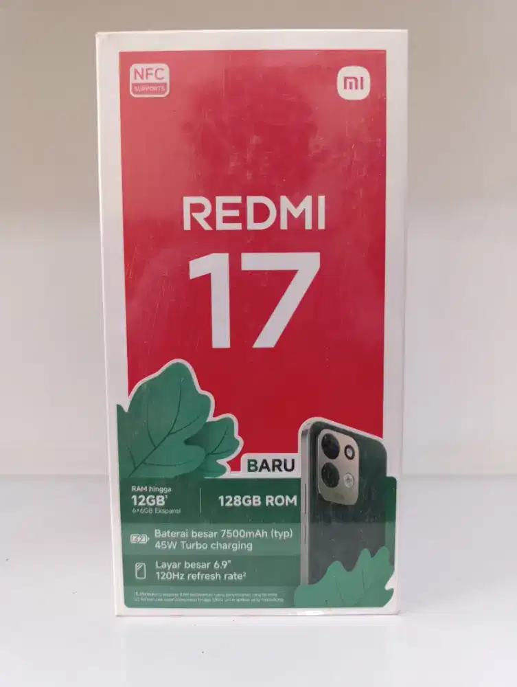 PROMO REDMI 17 TERBARU 12/128 PROMO+BONUS GARANSI RESMI