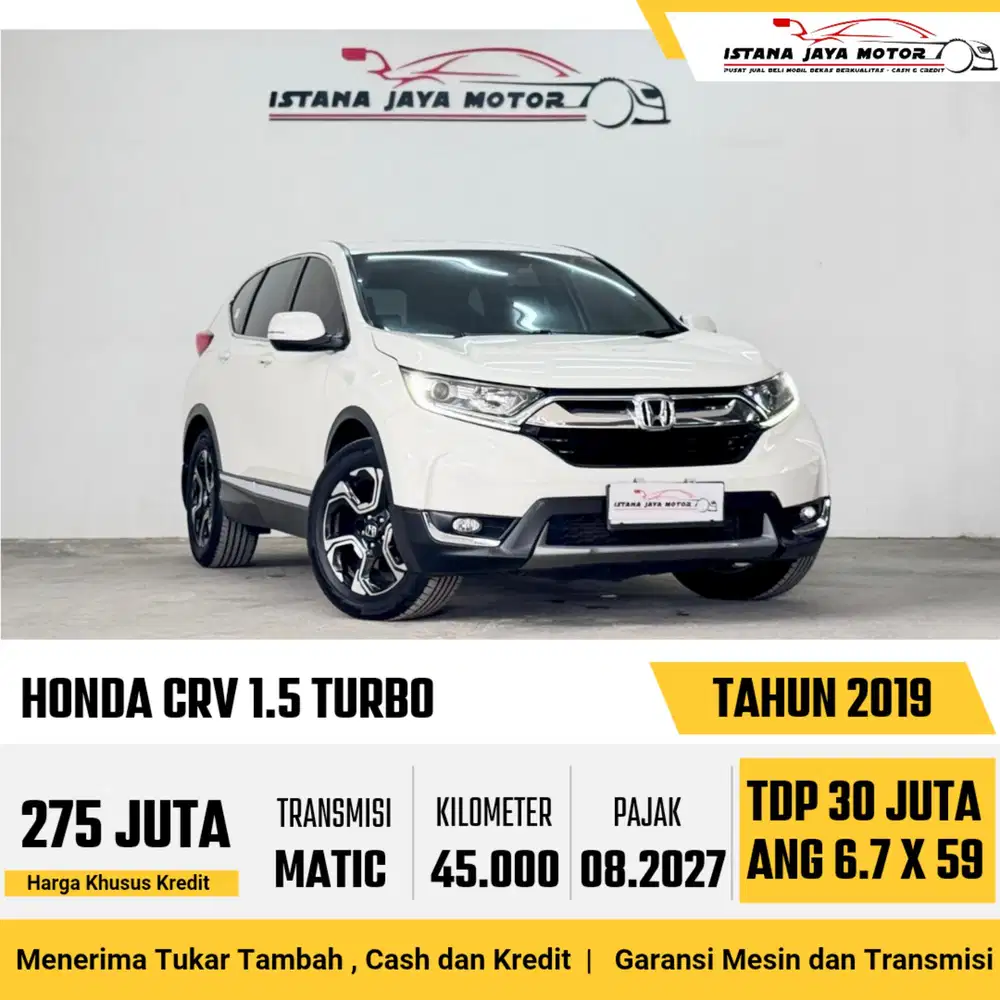 HONDA CRV 1.5 TURBO 2019