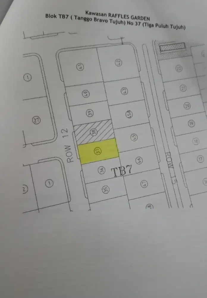 13.5JT/M2! MURAH KAVLING TANAH CITRALAND RAFFLES GARDEN UNDERMARKET