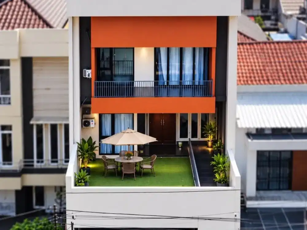 Dijual rumah premium + rooftop di Pulomas Jaktim design by Emporio Architect