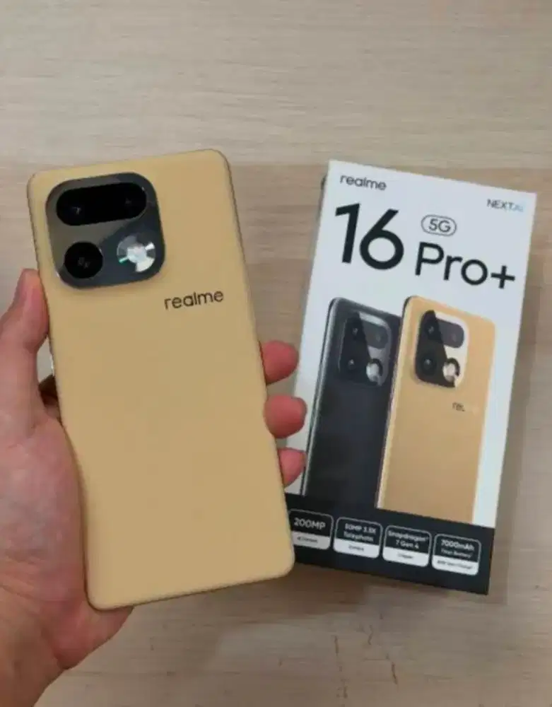 Realme note 16 pro plus 5G 12/512