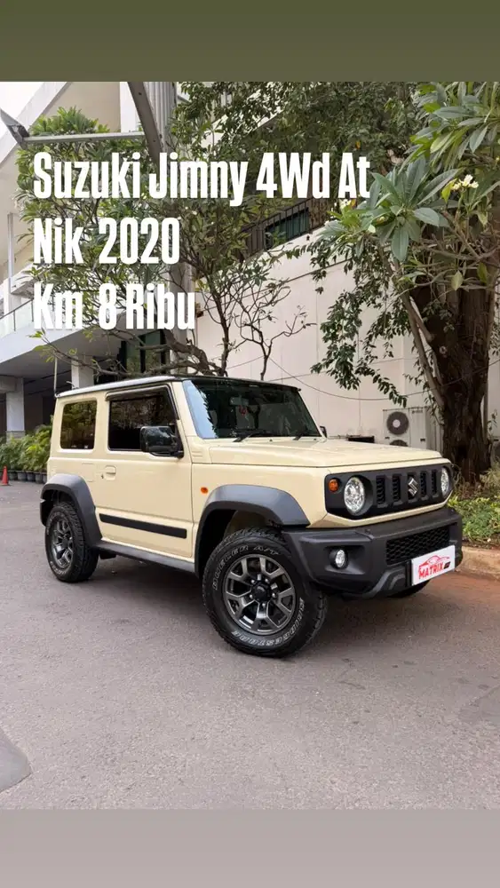 Suzuki Jimny 4Wd At Nik 2020 ivory on black Siap pakai