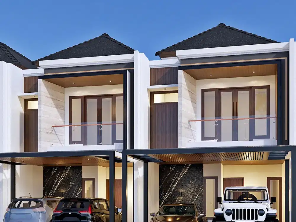 Dijual rumah dengan konsep modern minimalis di daerah Pedungan, Denpasar Selatan