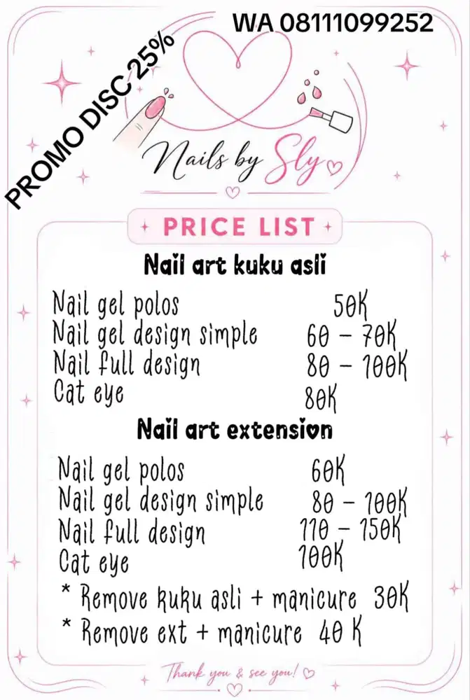 PENGERJAAN NAIL ART