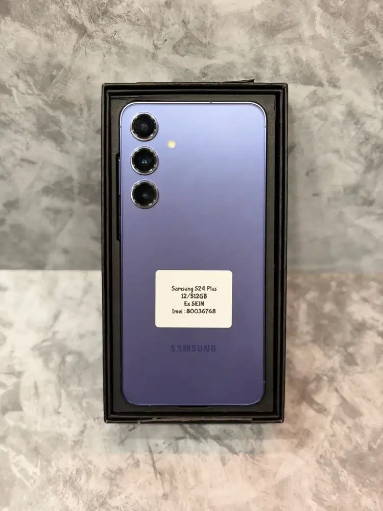 DI JUAL SAMSUNG S24+ 12/512GB EX SEIN RESMI INDONESIA